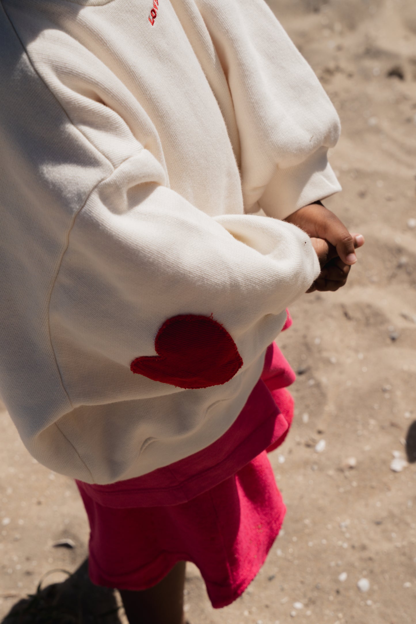 Sweater LOVE YOU Cream