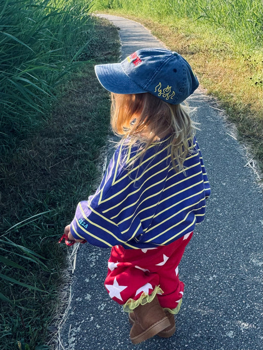 Cap LOVE ON FIRE Ink Denim