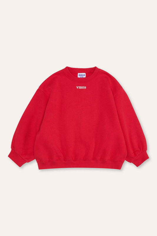 Sweater VIBES Tomato